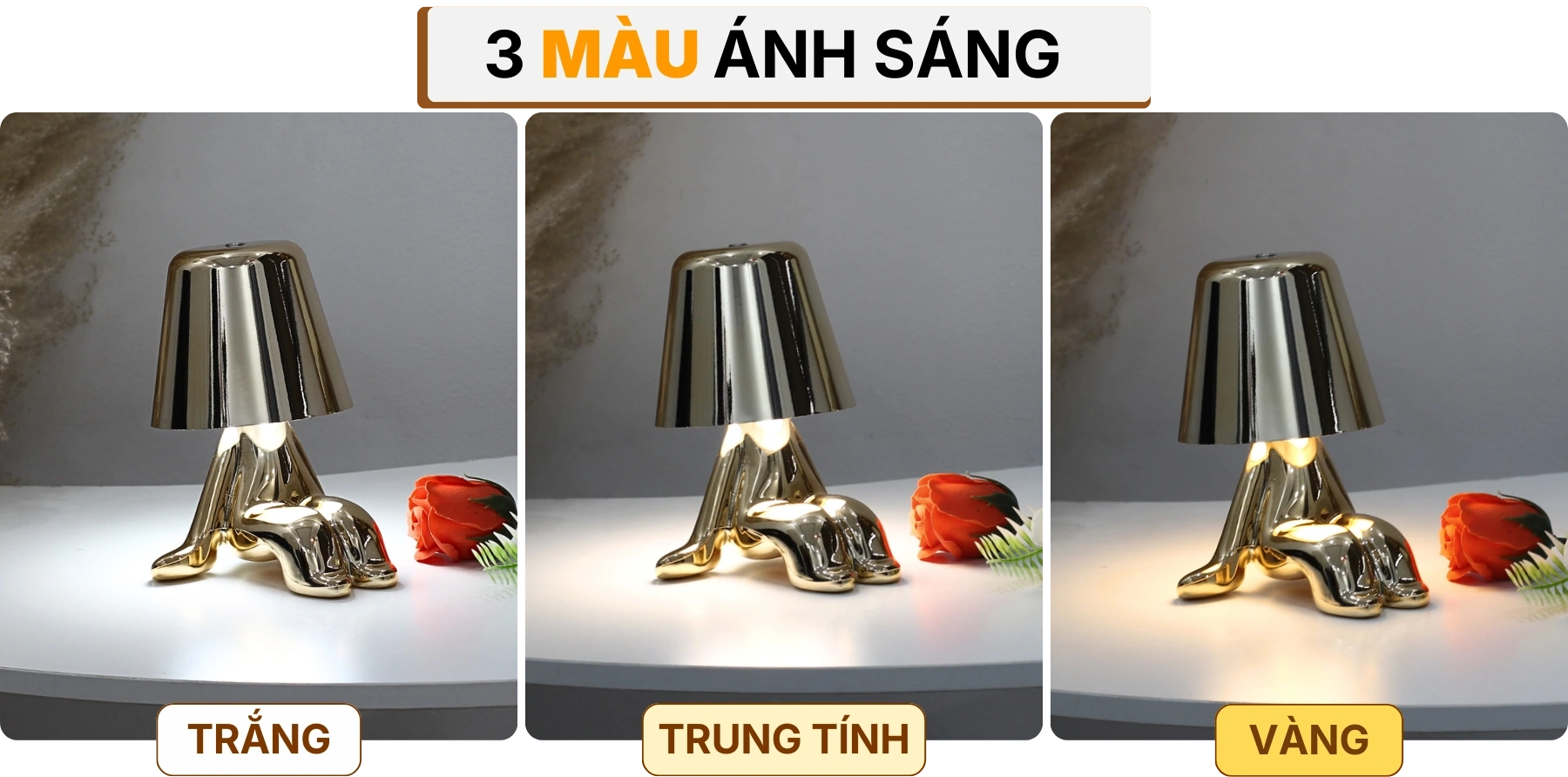 4. HIỆU ỨNG ÁNH SÁNG ĐÈN BÀN TRANG TRÍ BOO
