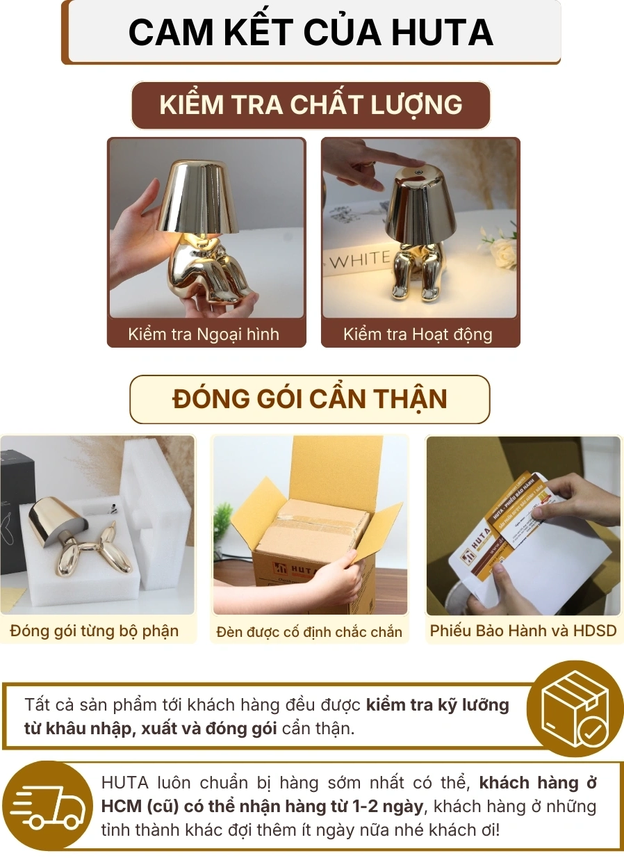 7. CHÍNH SÁCH BẢO HÀNH VÀ CAM KẾT CỦA HUTA