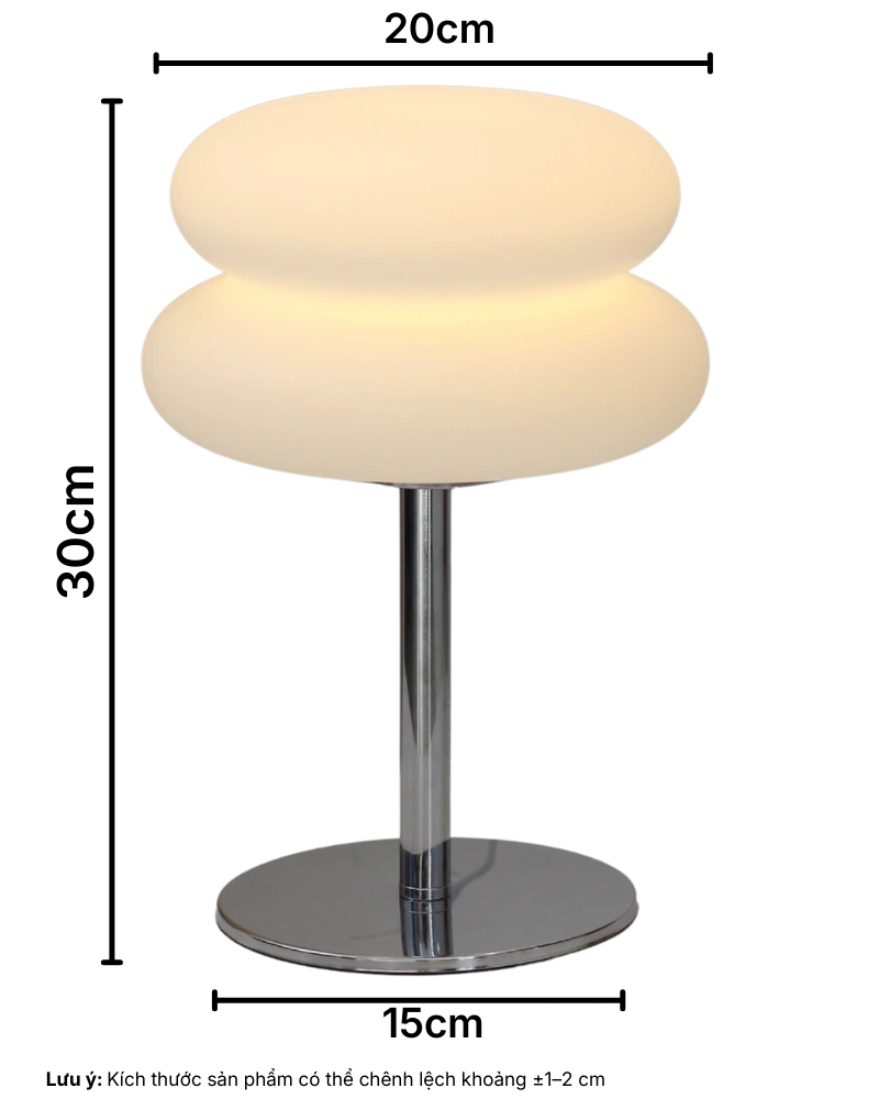 3. THÔNG SỐ KỸ THUẬT ĐÈN BÀN TRANG TRÍ BREAD