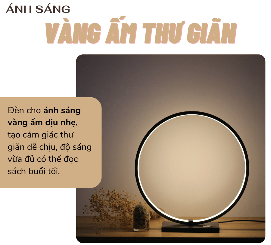 2. Thông số kĩ thuật đèn bàn trang trí C01