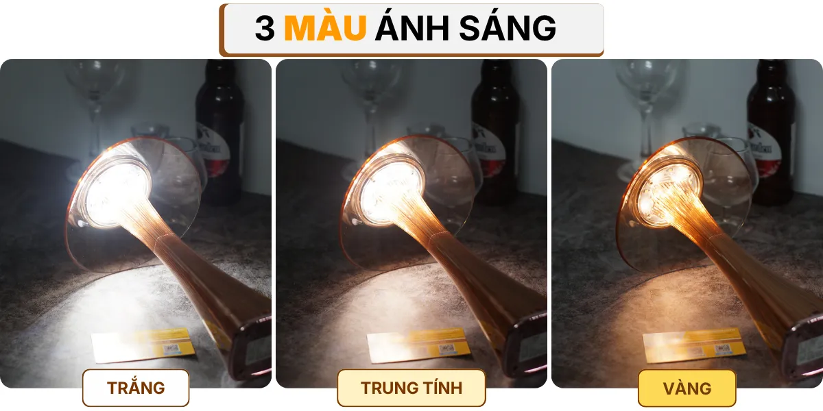 4. HIỆU ỨNG ÁNH SÁNG ĐÈN BÀN TRANG TRÍ ET1