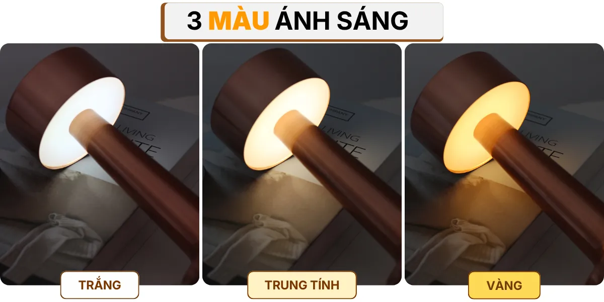 4. HIỆU ỨNG ÁNH SÁNG ĐÈN BÀN TRANG TRÍ RESTRU