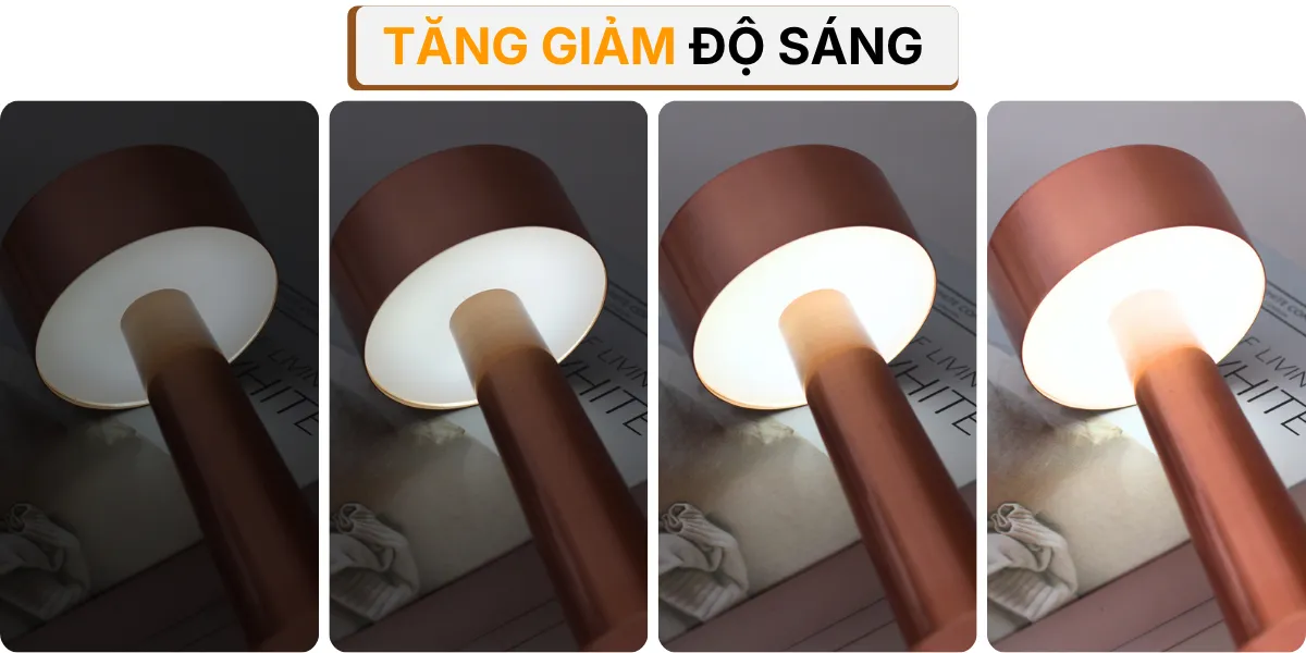 4. HIỆU ỨNG ÁNH SÁNG ĐÈN BÀN TRANG TRÍ RESTRU