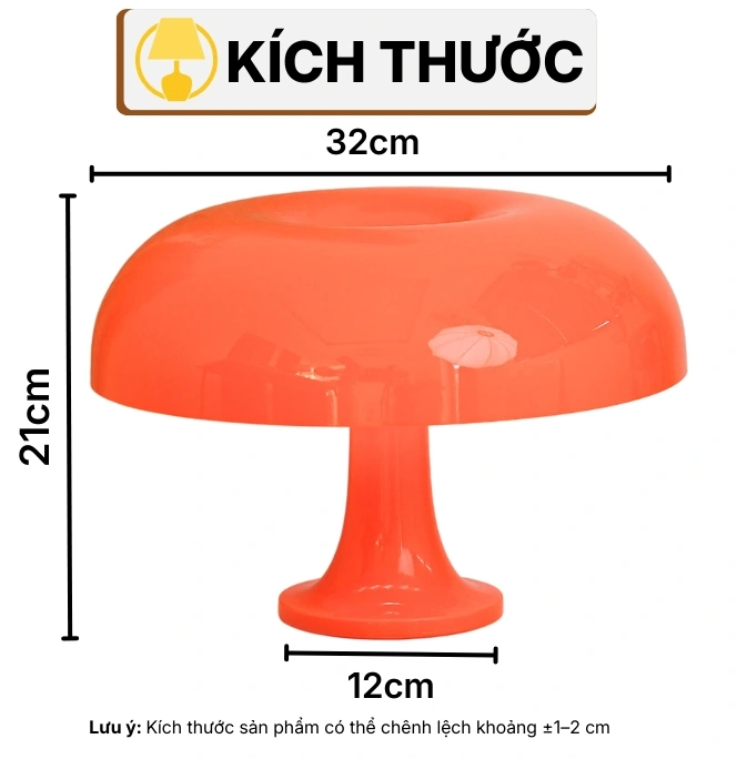 THÔNG SỐ KỸ THUẬT ĐÈN BÀN TRANG TRÍ LUMO