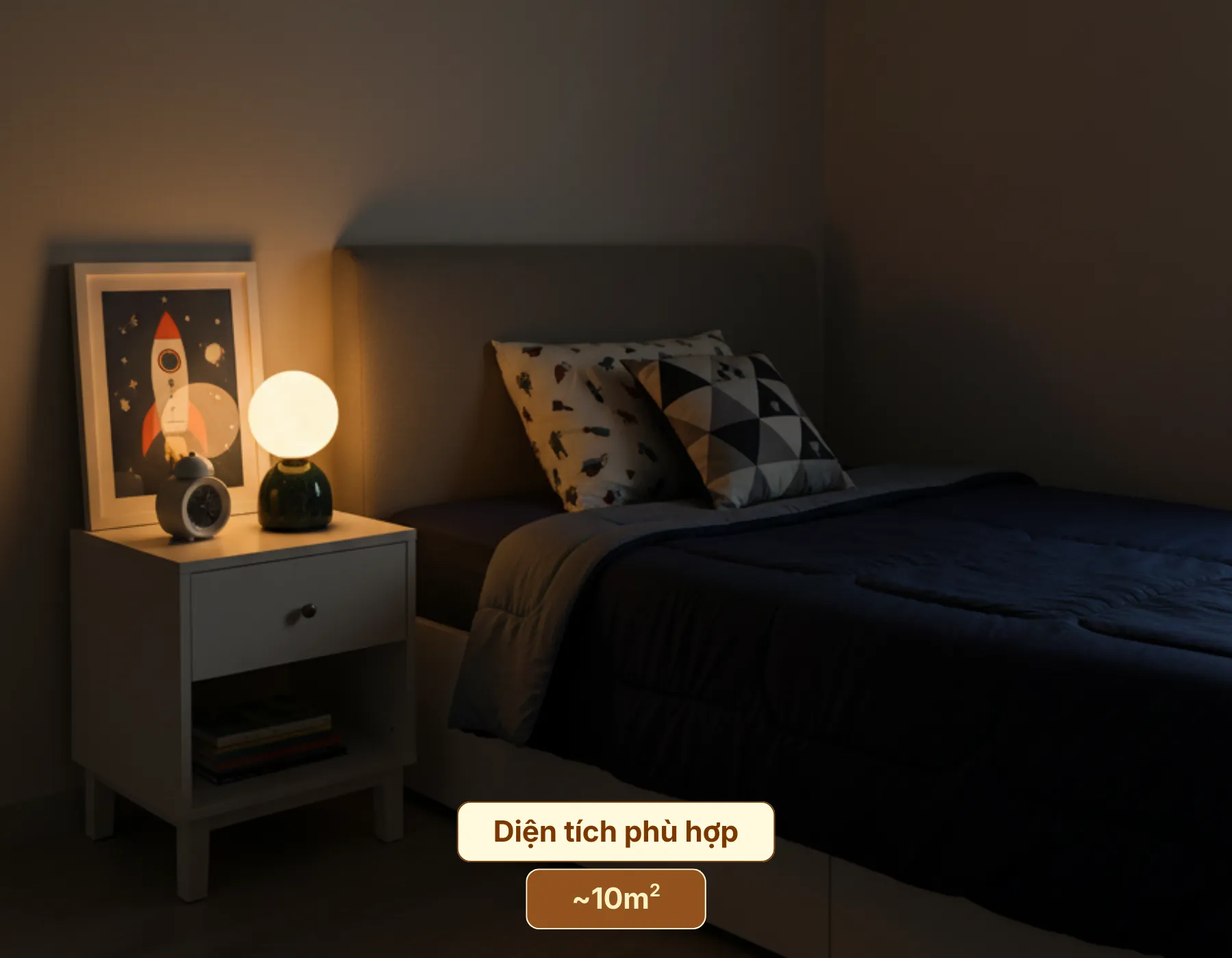 5. KHÔNG GIAN SỬ DỤNG ĐÈN BÀN TRANG TRÍ MT2