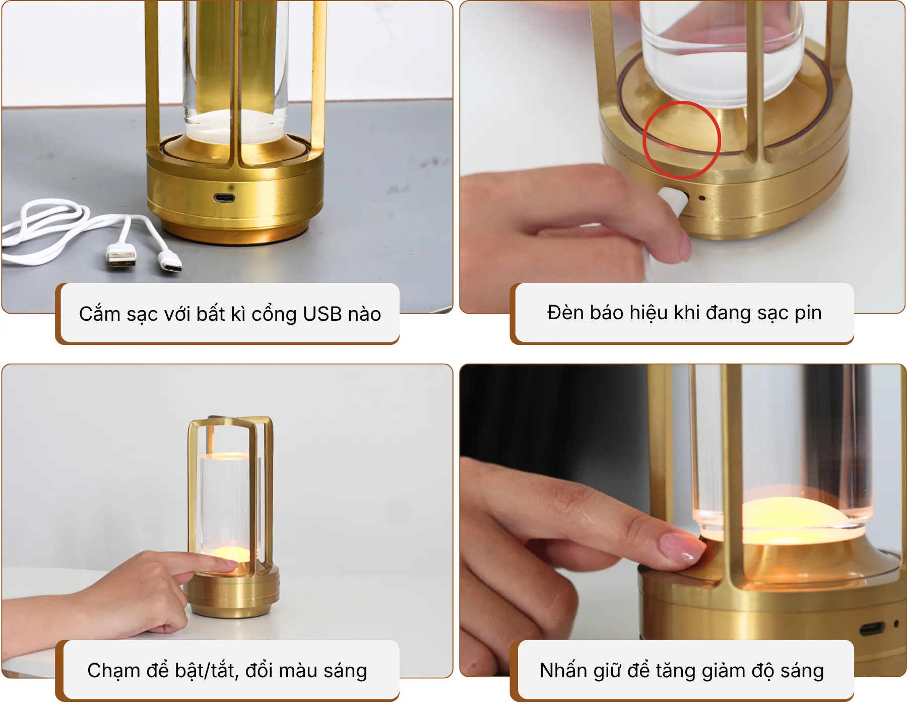 5. HƯỚNG DẪN SỬ DỤNG ĐÈN BÀN TRANG TRÍ RESNEN