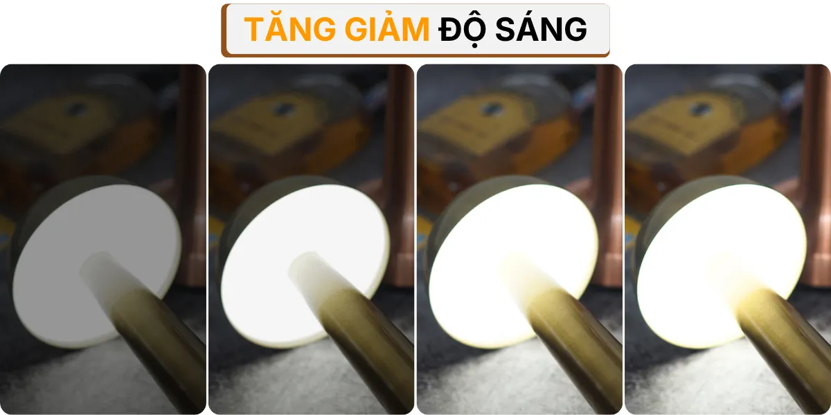 4. HIỆU ỨNG ÁNH SÁNG ĐÈN BÀN TRANG TRÍ RESNON