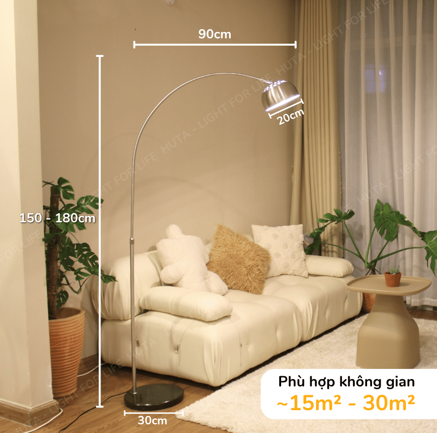 1. Đèn cây đứng mã KC03 có gì nổi bật?