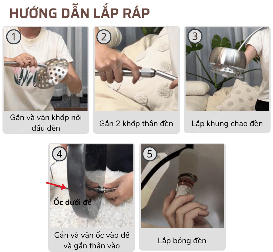 3. Đèn cây đứng mã KC03 sử dụng như thế nào?