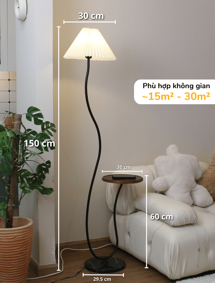 1. Đèn cây đứng mã KC10 có gì nổi bật?