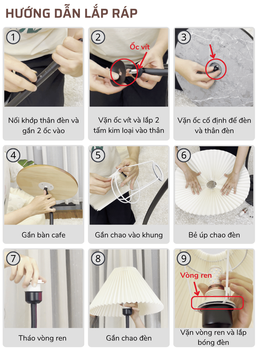 3. Đèn cây đứng mã KC10 sử dụng như thế nào?