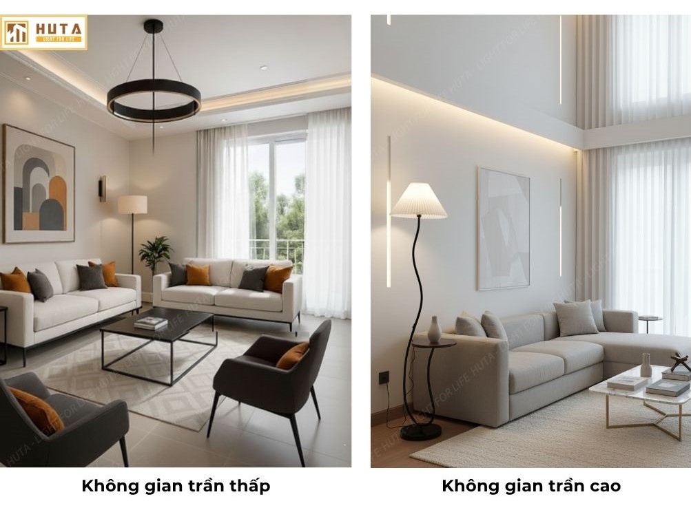 3. CÁCH CHỌN ĐÈN CÂY ĐỨNG PHÙ HỢP VỚI KHÔNG GIAN CỦA BẠN