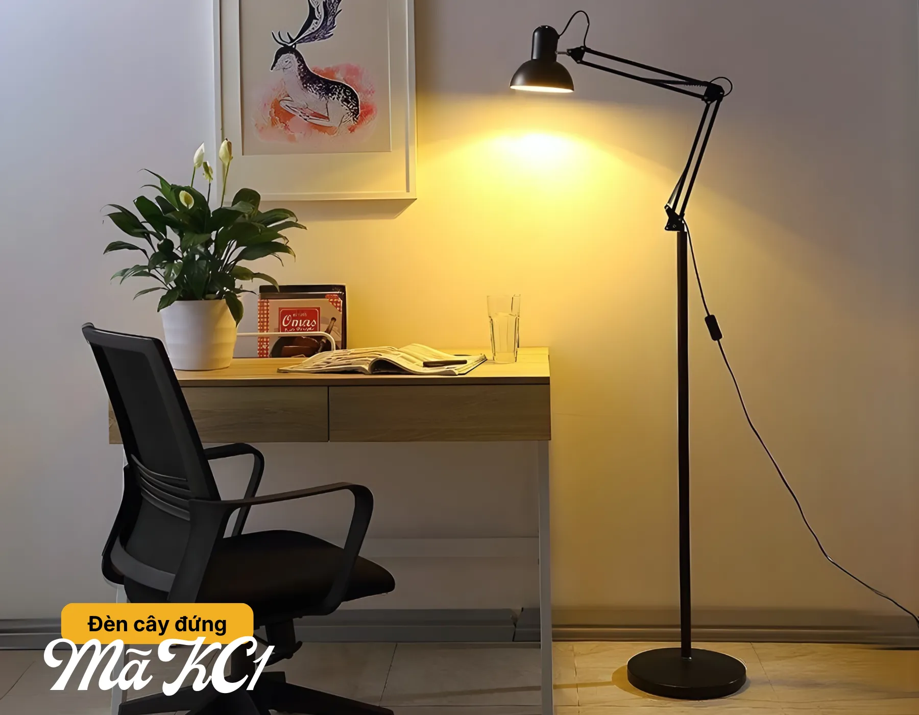 Đèn Cây Đứng Đèn Sàn HUTA Light For Life KC1