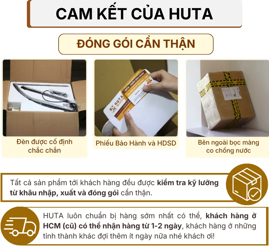 7. CHÍNH SÁCH BẢO HÀNH VÀ CAM KẾT CỦA HUTA