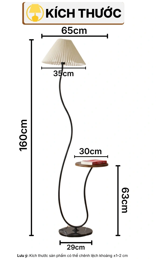 THÔNG SỐ KỸ THUẬT ĐÈN CÂY ĐỨNG ĐÈN SÀN KC10
