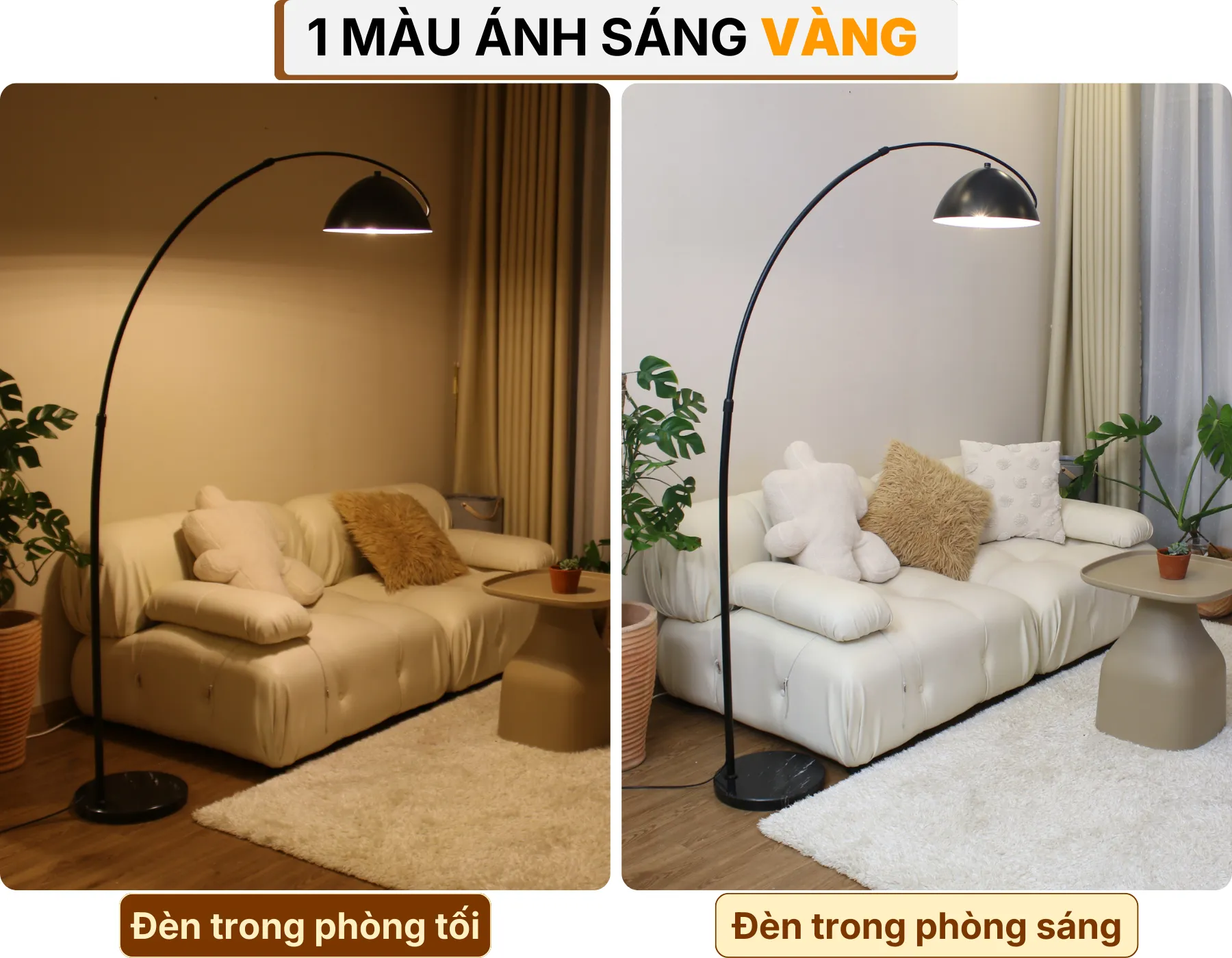 4. HIỆU ỨNG ÁNH SÁNG ĐÈN CÂY ĐỨNG ĐÈN SÀN KC11