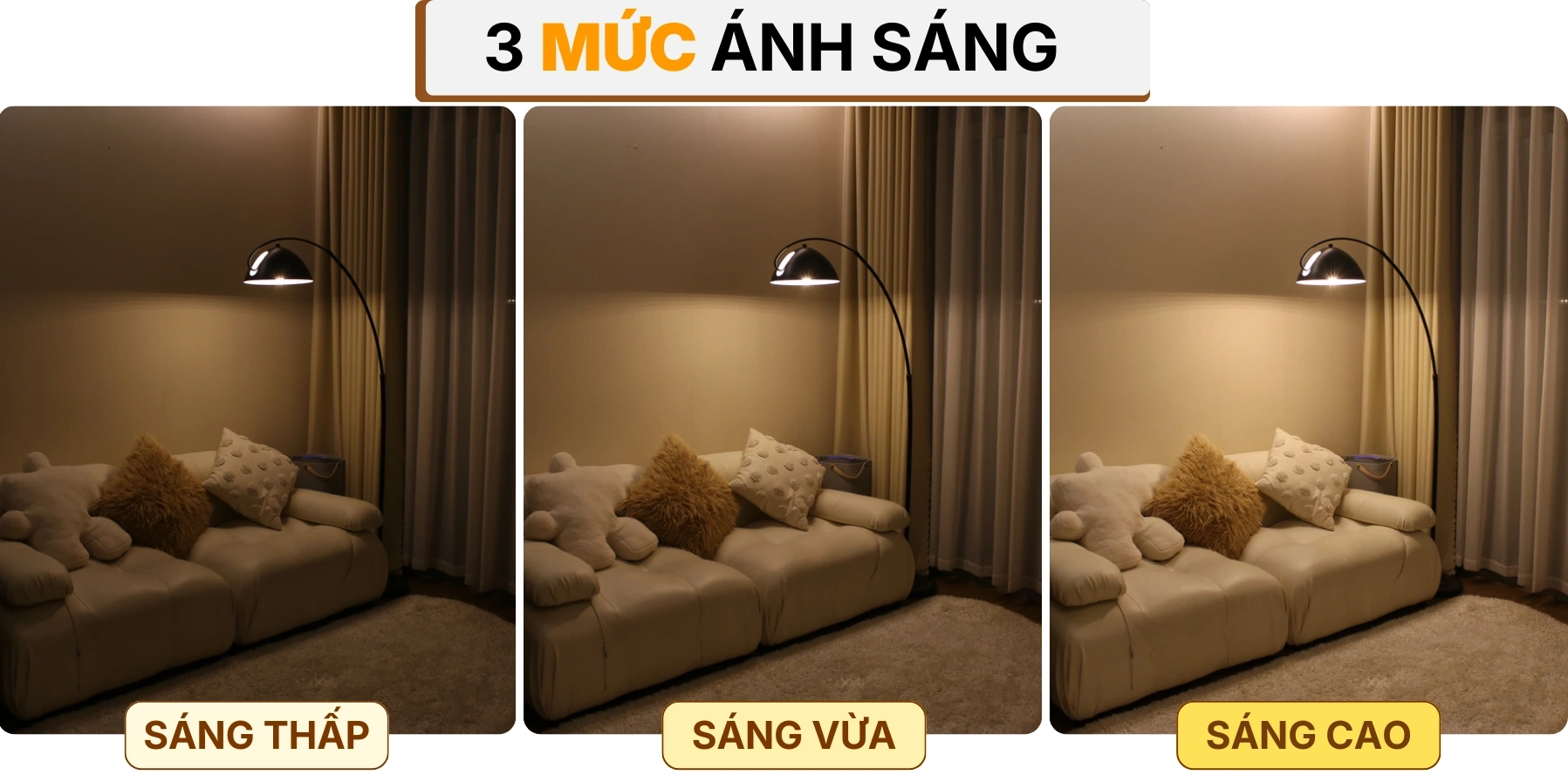 4. HIỆU ỨNG ÁNH SÁNG ĐÈN CÂY ĐỨNG ĐÈN SÀN KC11