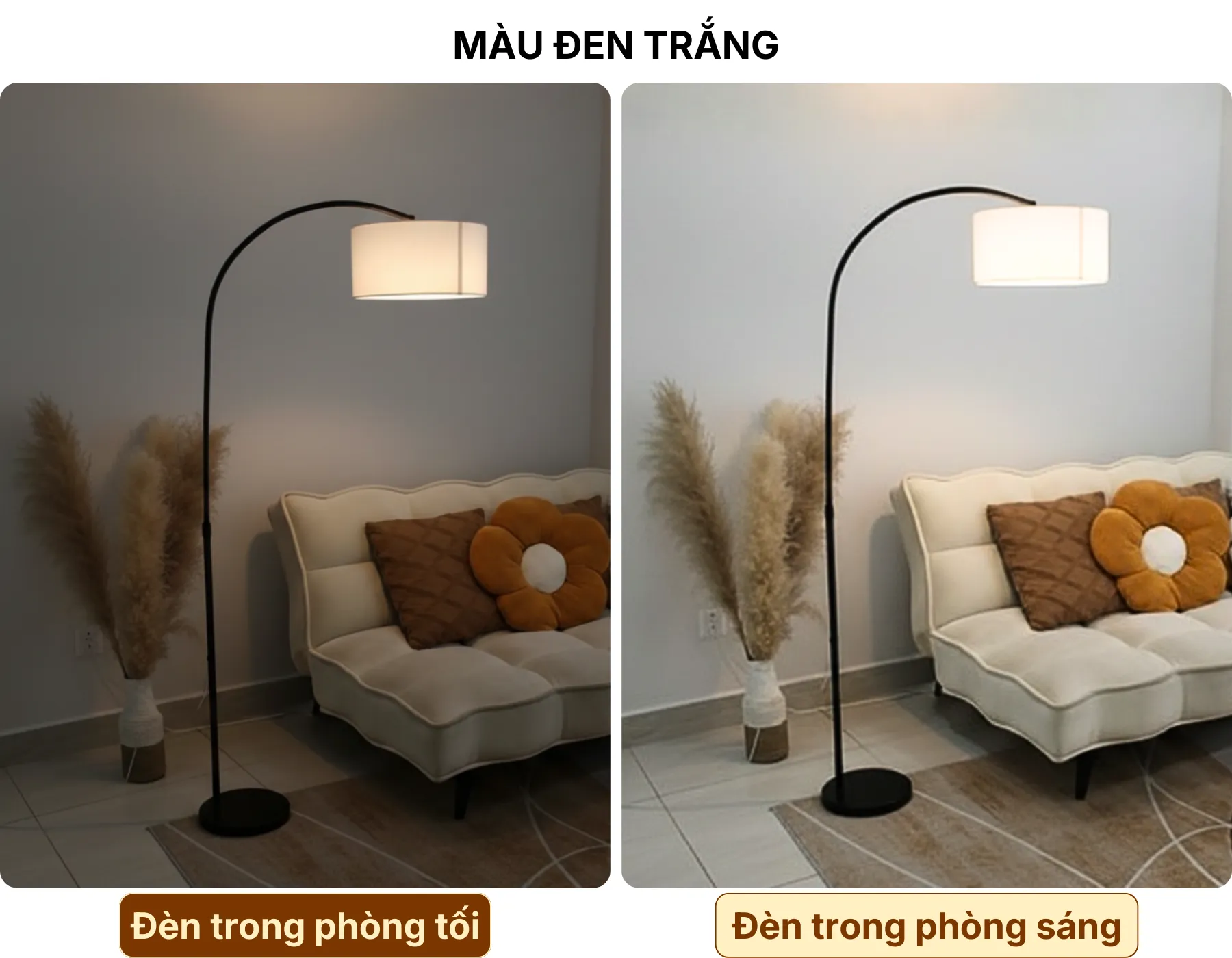 4. HIỆU ỨNG ÁNH SÁNG ĐÈN CÂY ĐỨNG ĐÈN SÀN KC2