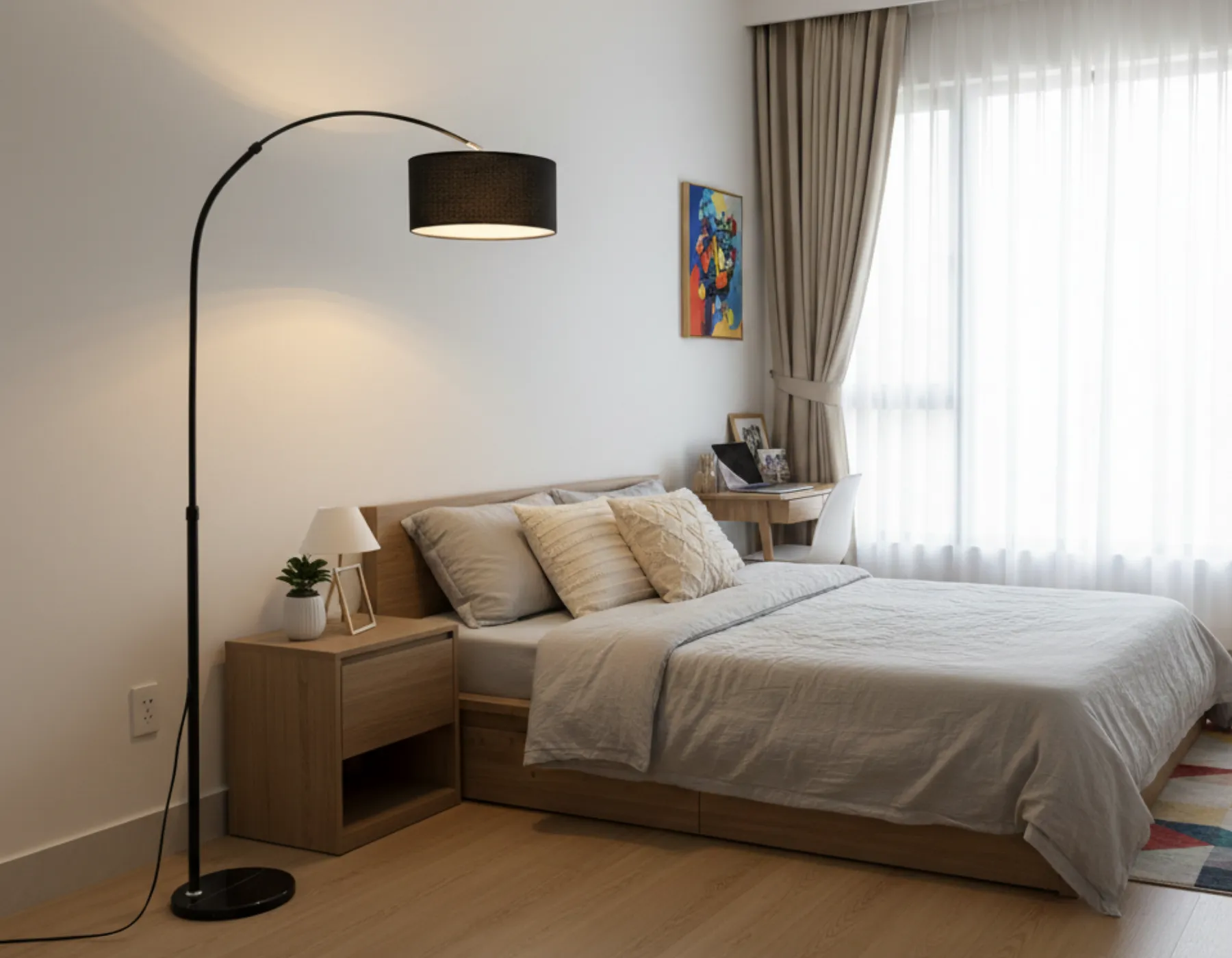 6. KHÔNG GIAN PHÙ HỢP VỚI ĐÈN CÂY ĐỨNG ĐÈN SÀN KC2