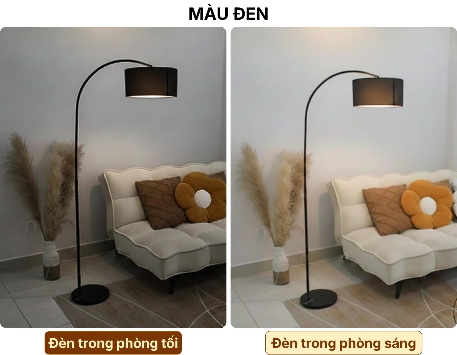4. HIỆU ỨNG ÁNH SÁNG ĐÈN CÂY ĐỨNG ĐÈN SÀN KC2