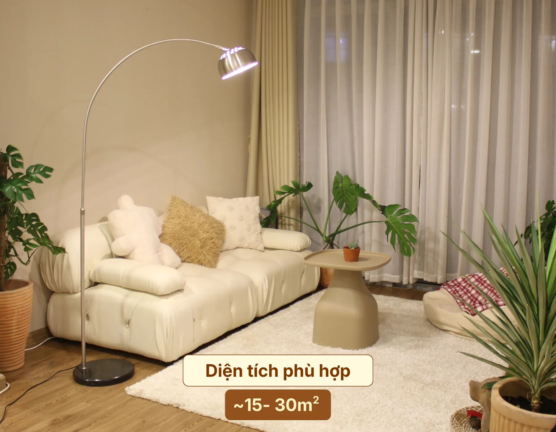 6. KHÔNG GIAN PHÙ HỢP VỚI ĐÈN CÂY ĐỨNG ĐÈN SÀN KC3