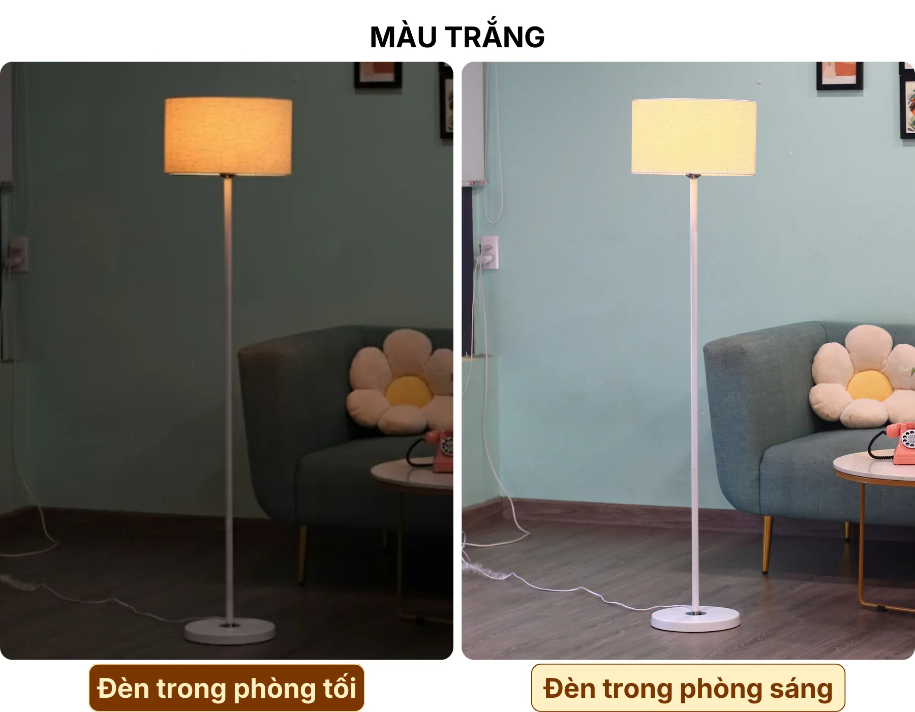 4. HIỆU ỨNG ÁNH SÁNG ĐÈN CÂY ĐỨNG ĐÈN SÀN KT4