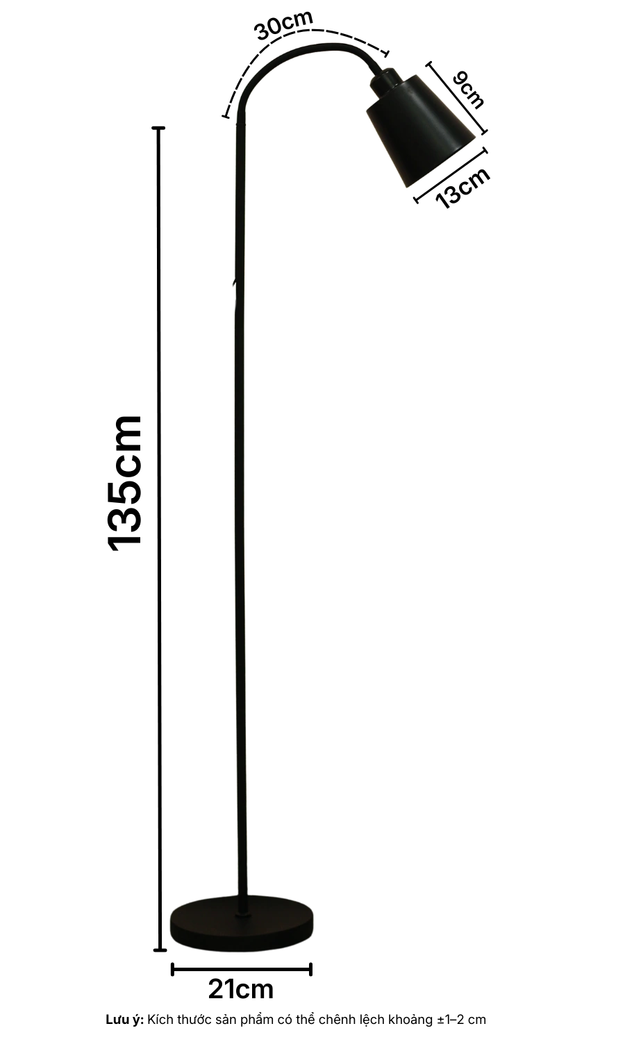 3. THÔNG SỐ KỸ THUẬT ĐÈN CÂY ĐỨNG ĐÈN SÀN KT5