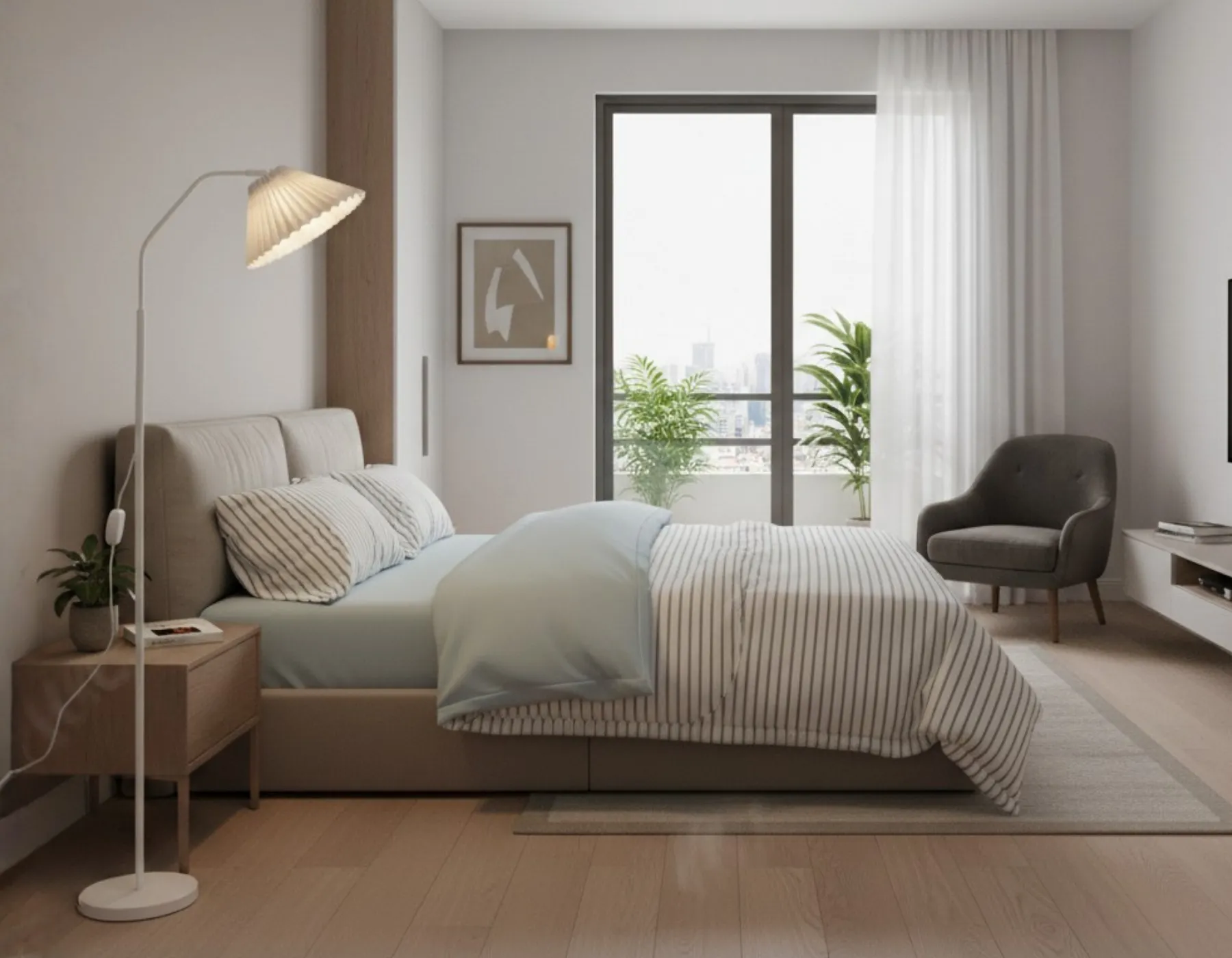 6. KHÔNG GIAN PHÙ HỢP VỚI ĐÈN CÂY ĐỨNG ĐÈN SÀN KT6