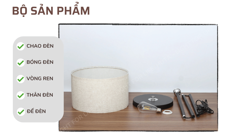 5. Chính sách bảo hành đèn cây đứng HUTA