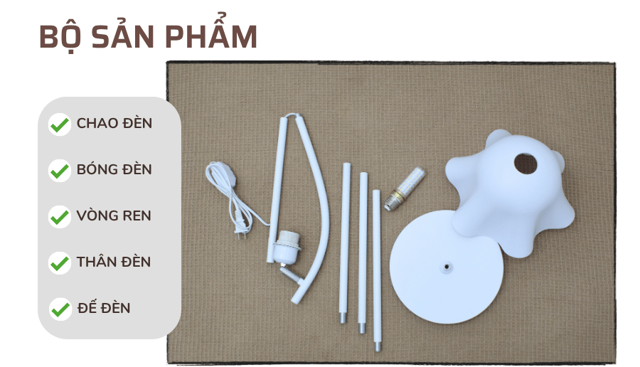 5. Chính sách bảo hành đèn cây đứng HUTA