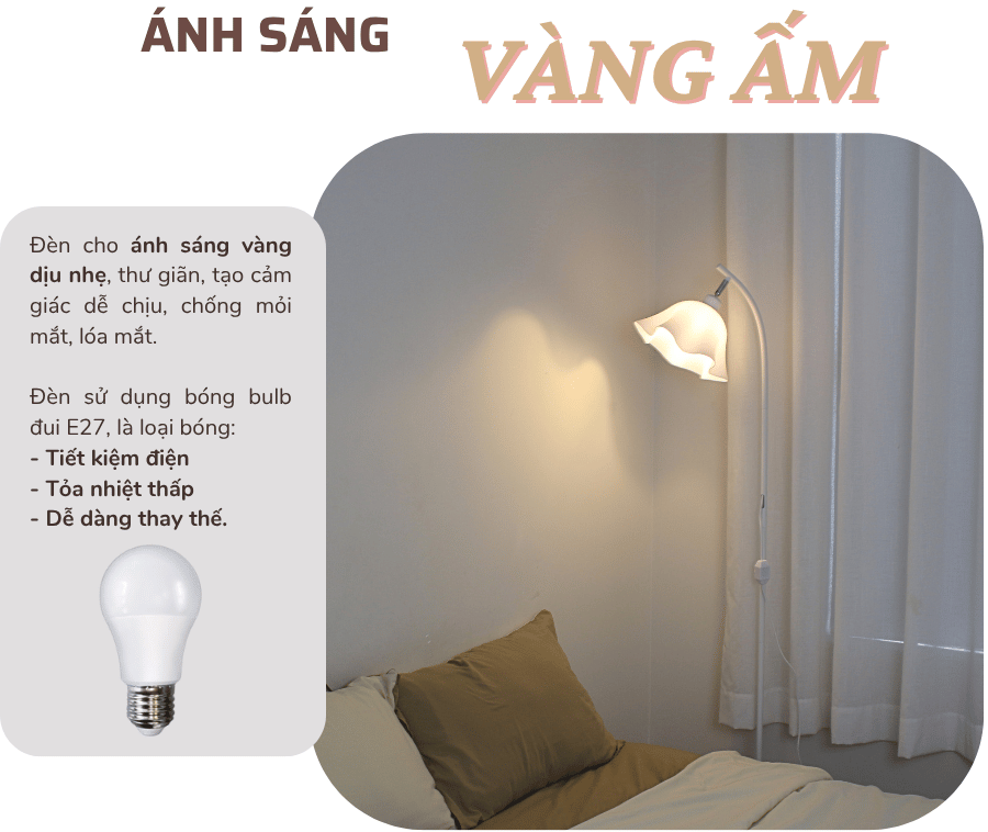 2. Thông số kĩ thuật đèn cây đứng mã KT08