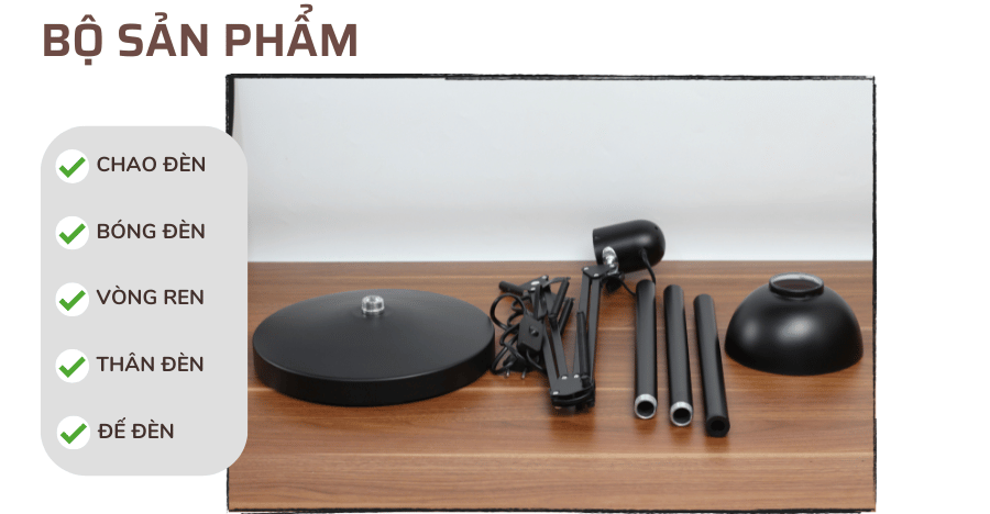 2. Thông số kĩ thuật đèn cây đứng mã KC01