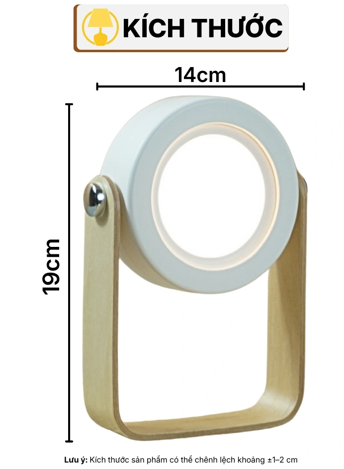 THÔNG SỐ KỸ THUẬT ĐÈN BÀN ĐỌC SÁCH DS1