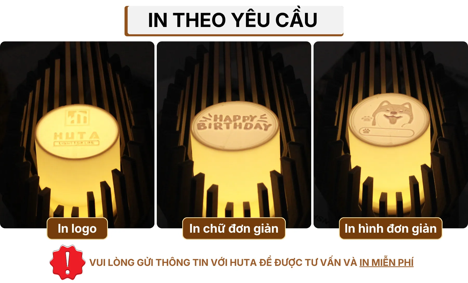 2. CHẤT LIỆU VÀ PHÂN LOẠI ĐÈN IN 3D KHỞI SẮC