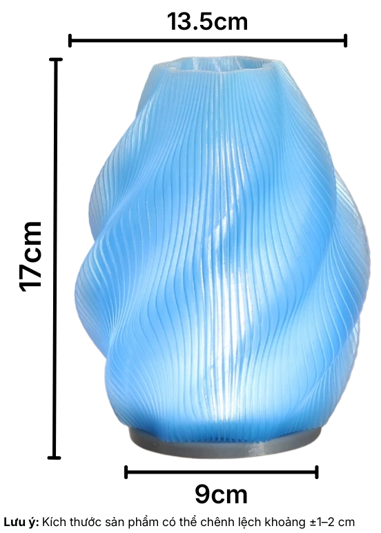 3. THÔNG SỐ KỸ THUẬT ĐÈN IN 3D SÓNG