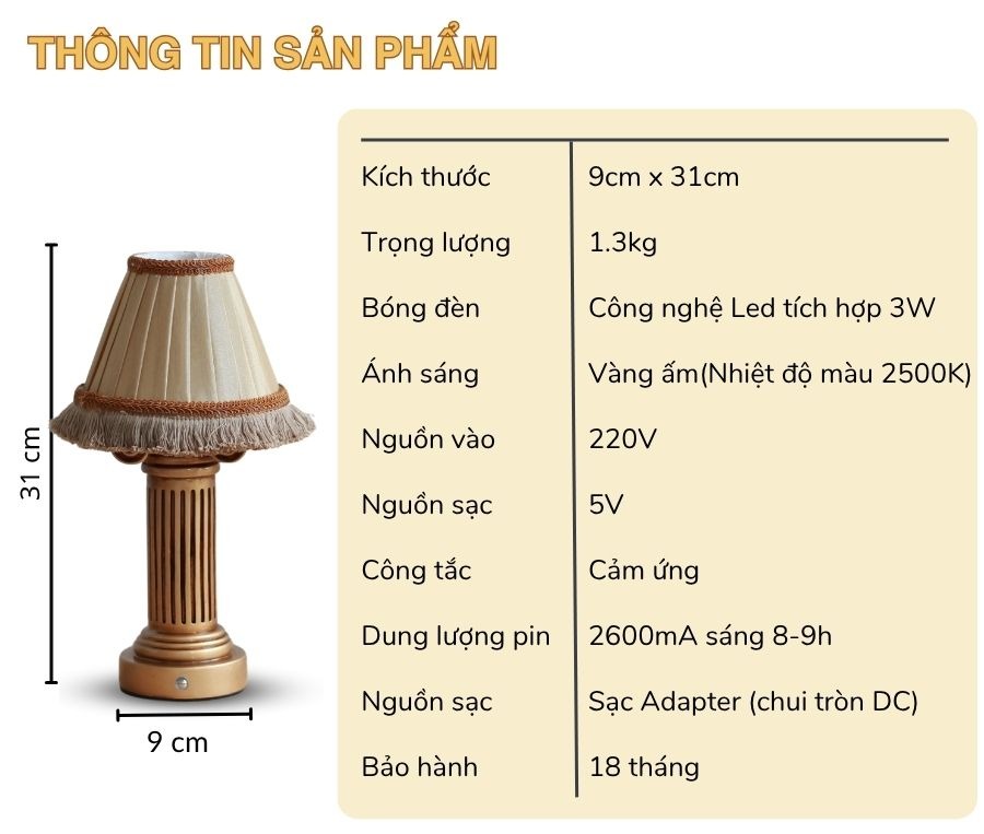 Thông số kỹ thuật