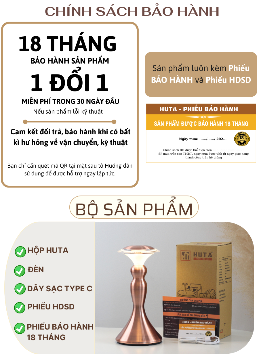 Cam kết và hậu mãi - An tâm sử dụng