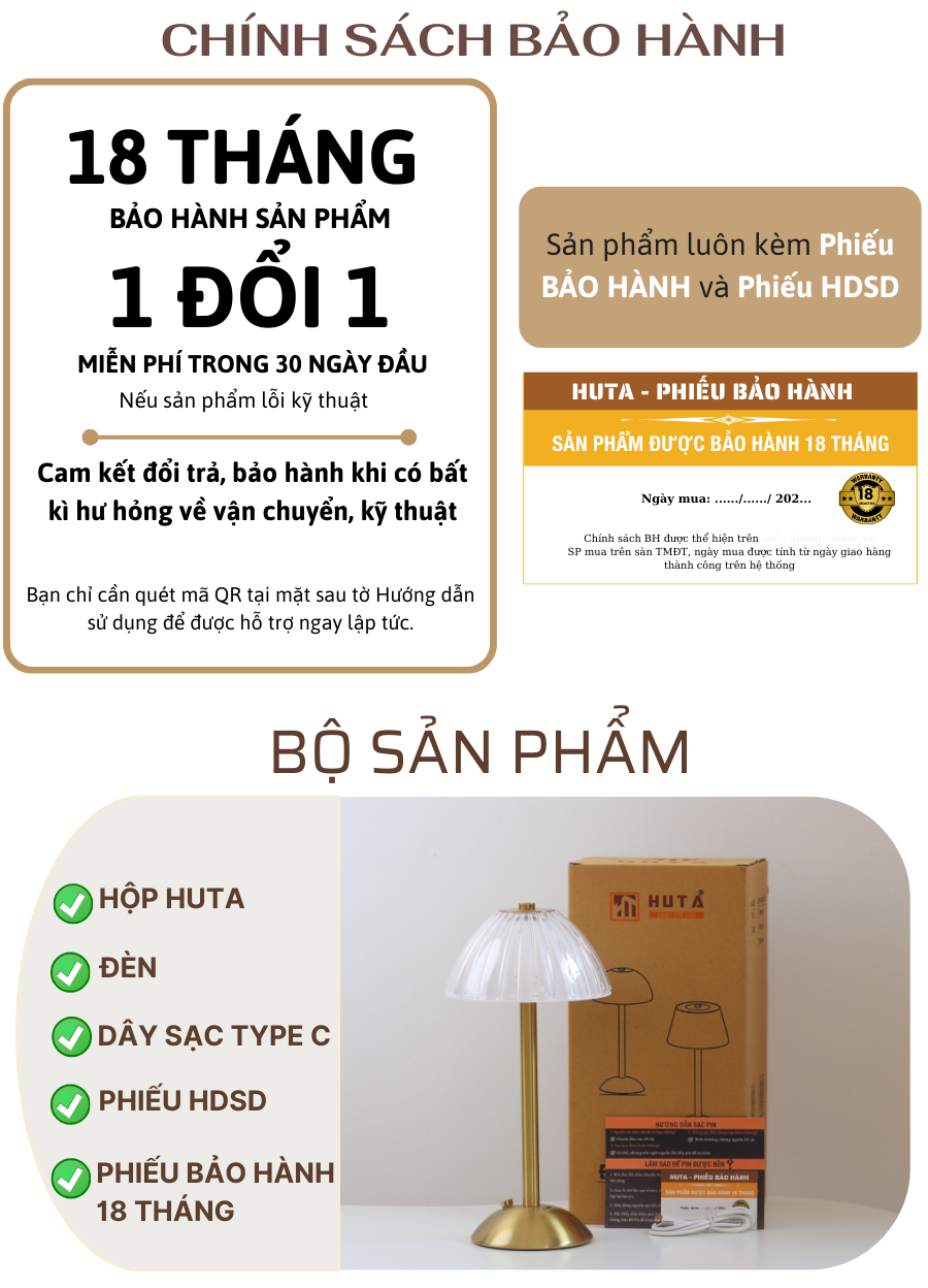 Cam kết và hậu mãi - An tâm sử dụng