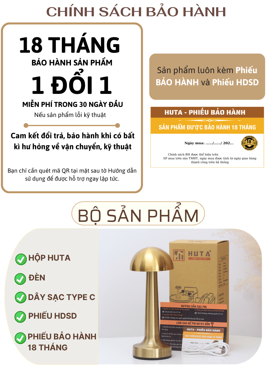 Cam kết và hậu mãi - An tâm sử dụng