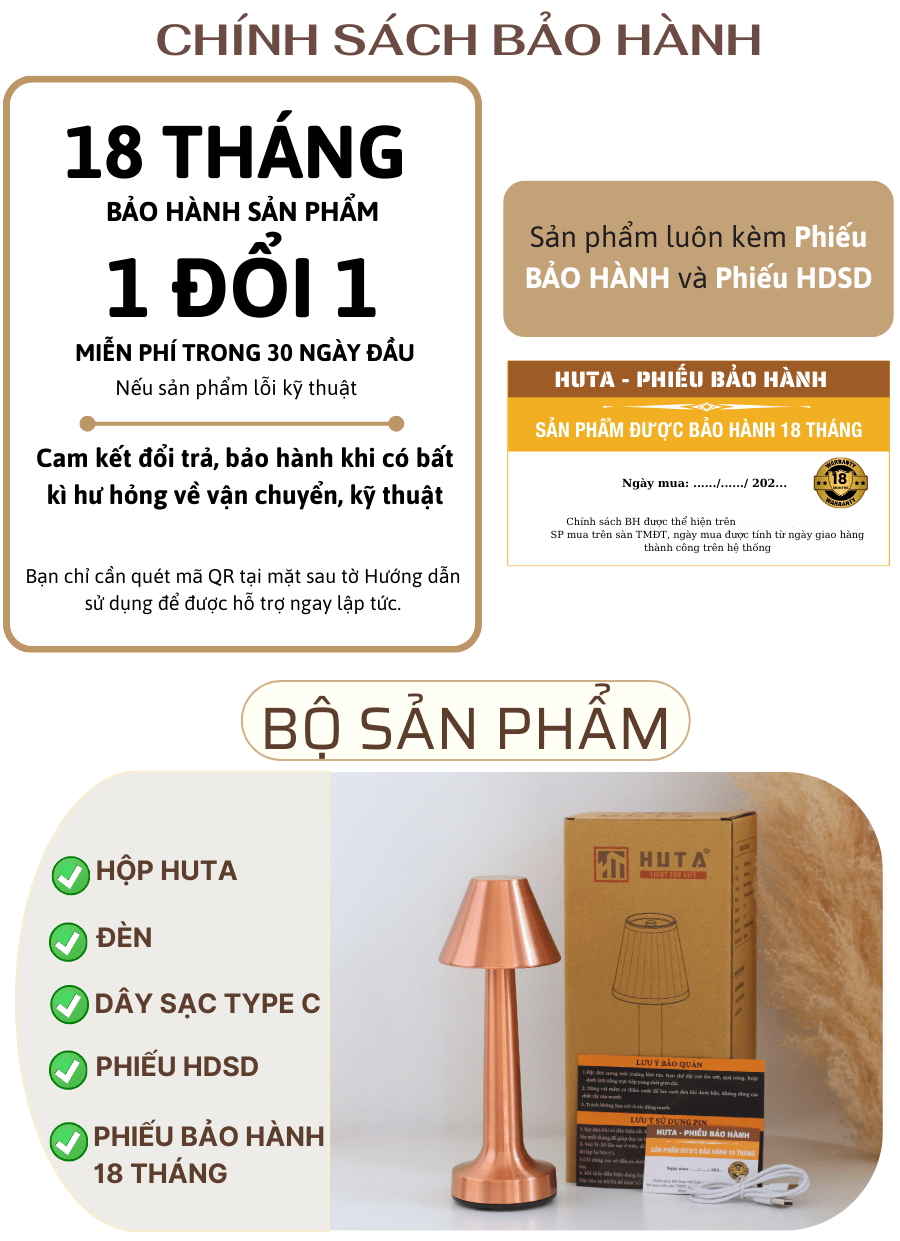 Cam kết và hậu mãi - An tâm sử dụng