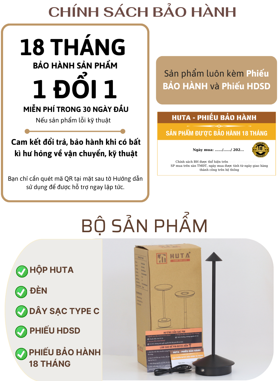 Cam kết và hậu mãi - An tâm sử dụng