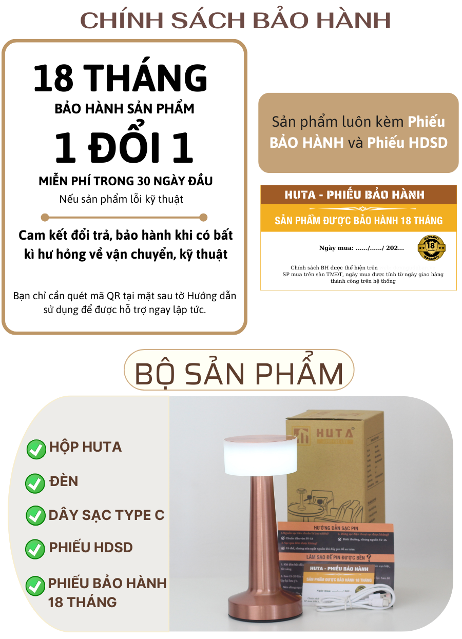 Cam kết và hậu mãi - An tâm sử dụng