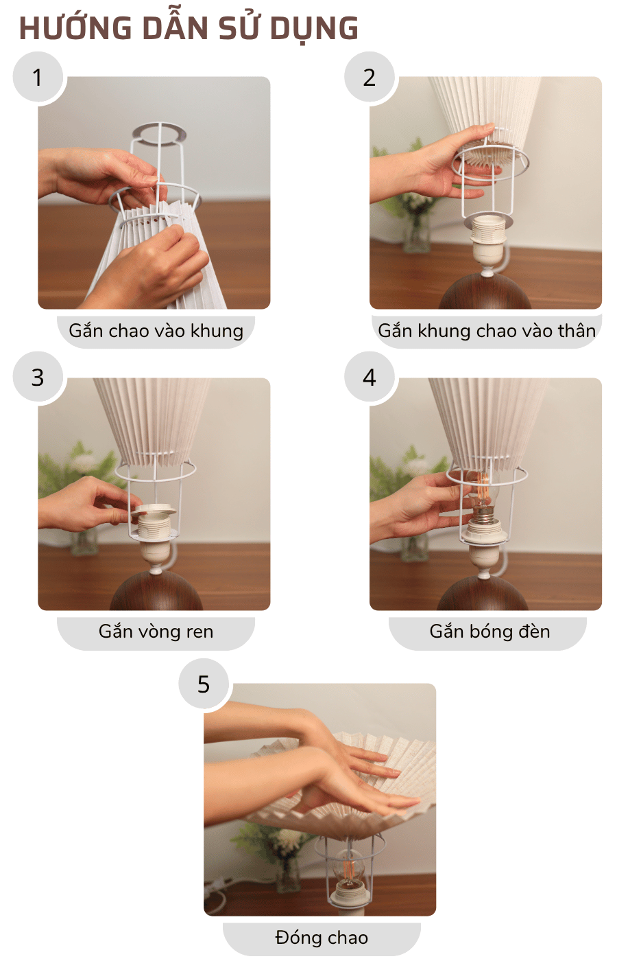 3. Đèn ngủ để bàn mã T10 sử dụng như thế nào?