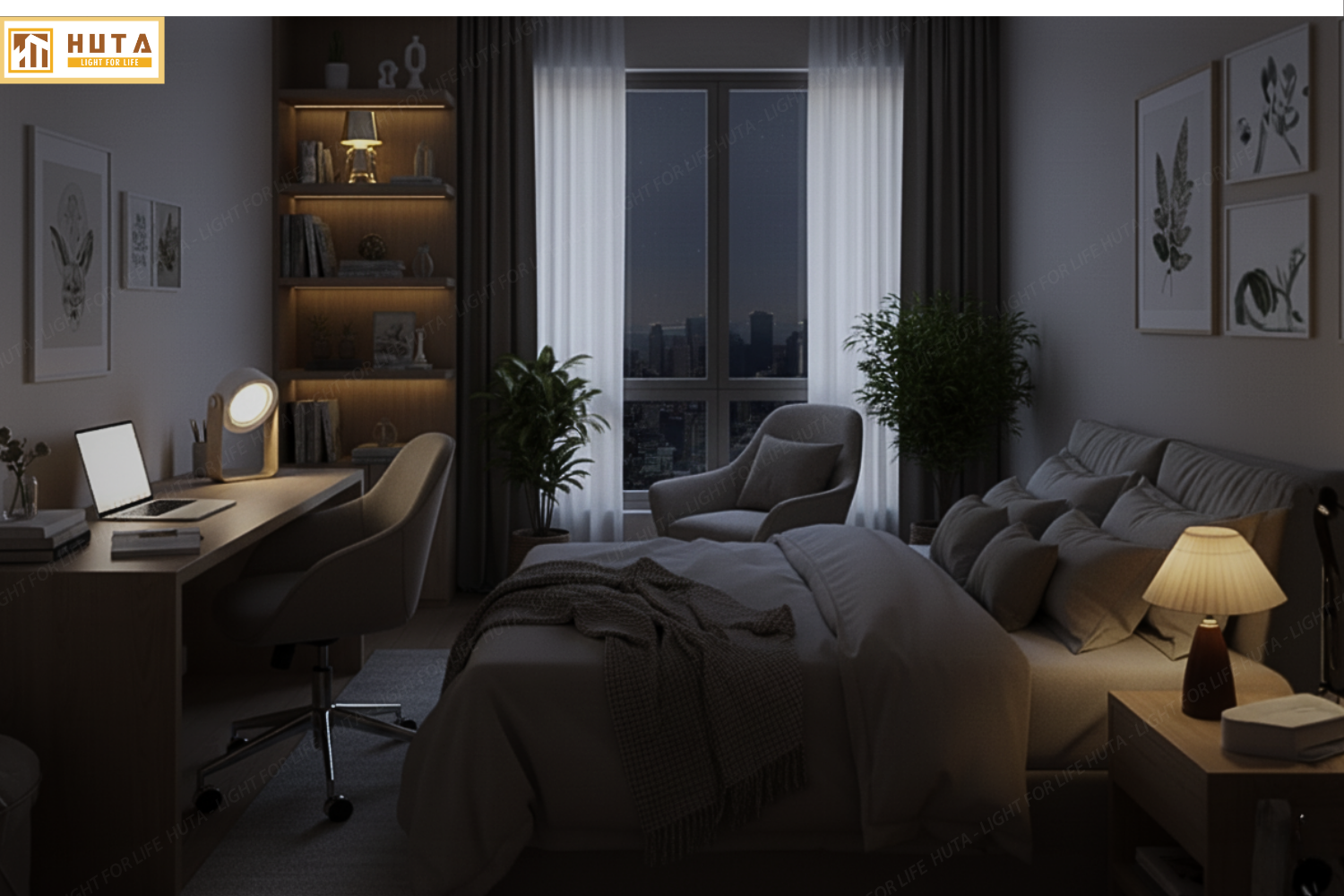 6. Vì sao nên chọn đèn bàn chất lượng từ thương hiệu uy tín HUTA?