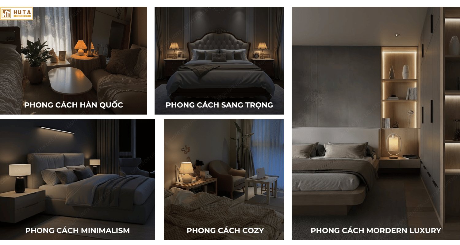 2. Nên chọn loại đèn ngủ để bàn nào phù hợp không gian của bạn?