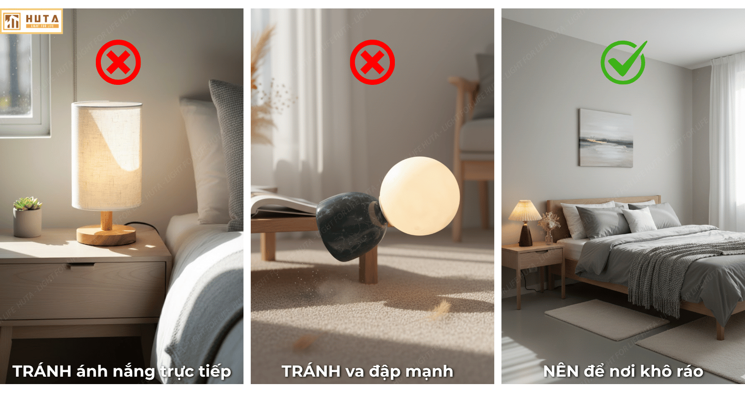 5. Hướng dẫn sử dụng đèn bàn an toàn và hiệu quả
