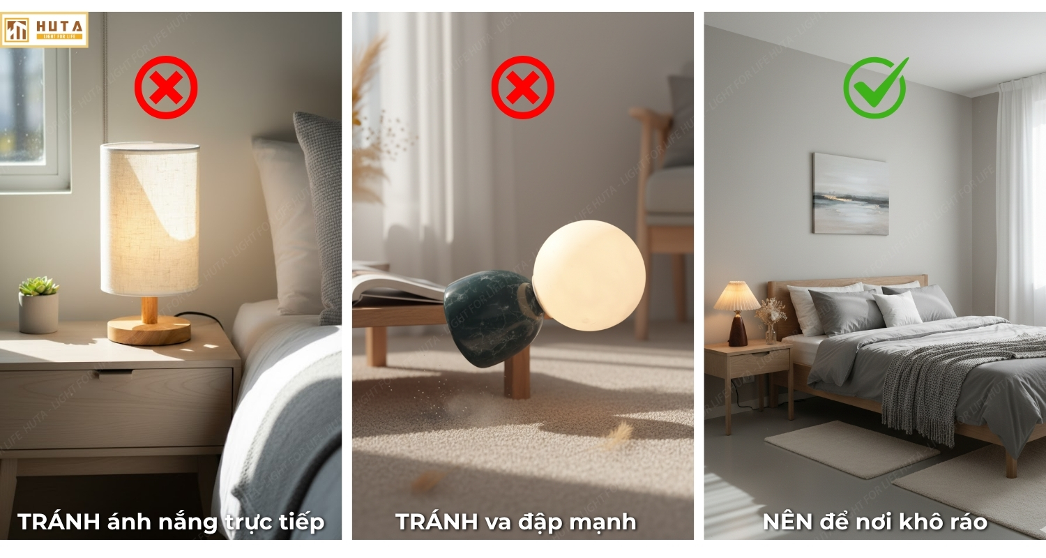 5. Hướng dẫn sử dụng đèn bàn an toàn và hiệu quả