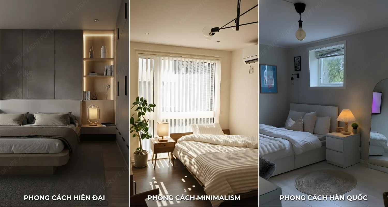 2.1 Đèn ngủ để bàn thân gỗ