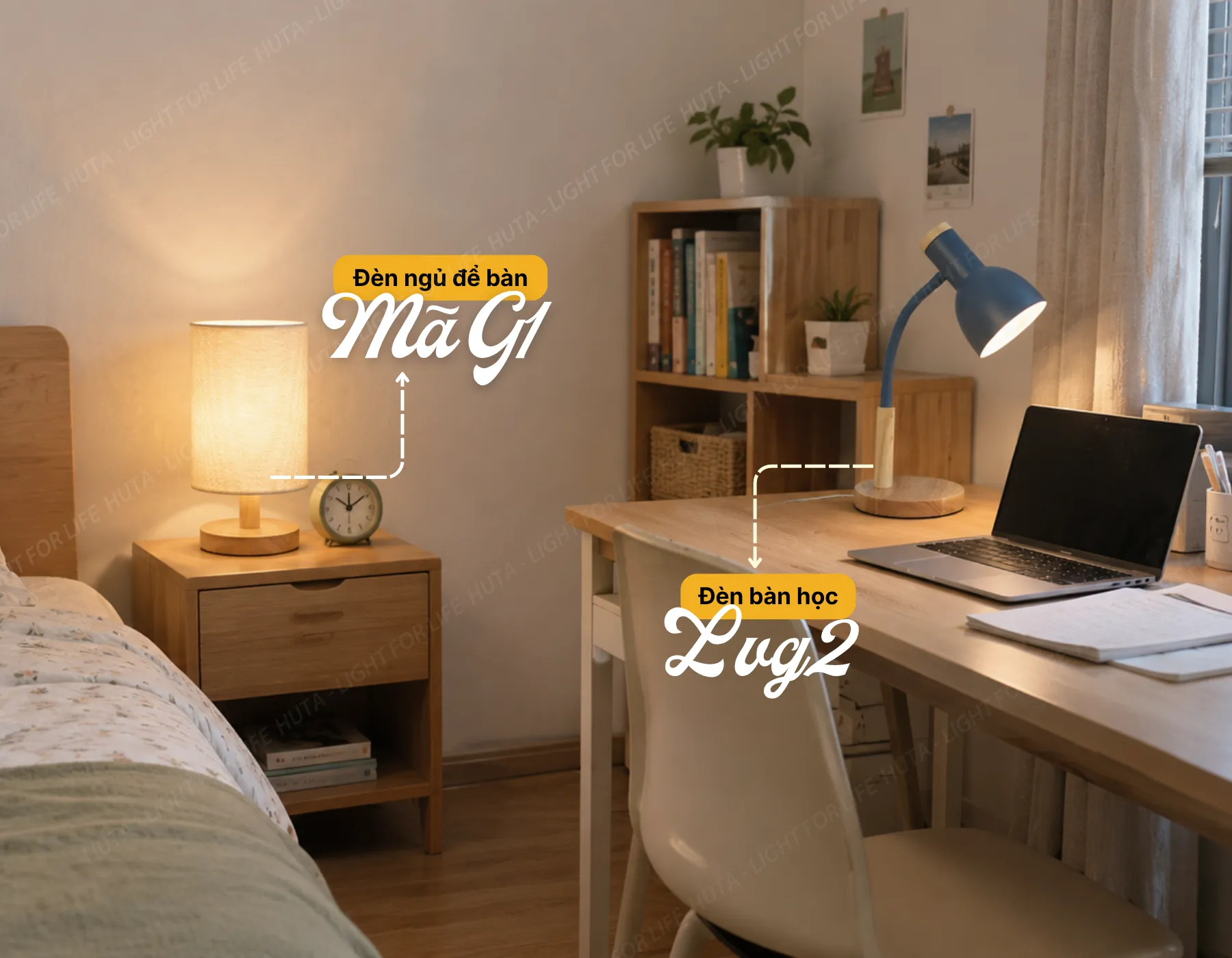 Đèn Bàn Học HUTA Light For Life LVG2