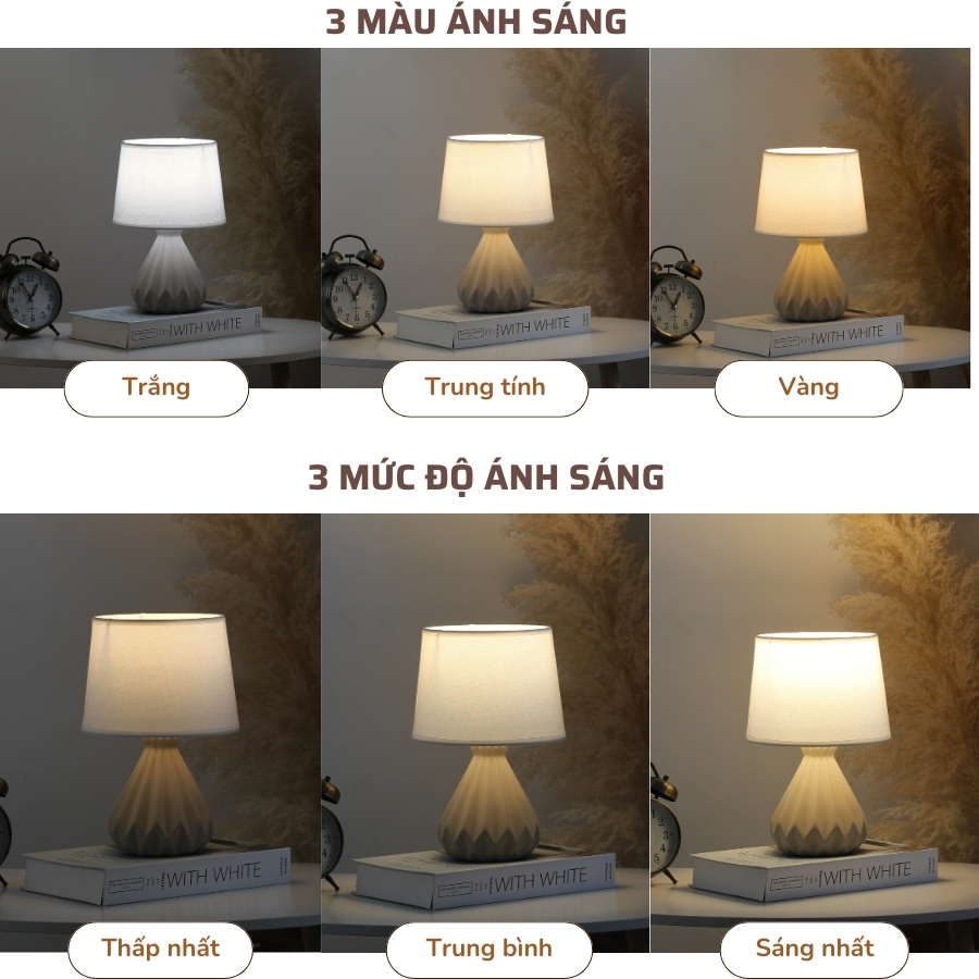 2. Thông số kĩ thuật đèn ngủ để bàn mã S13